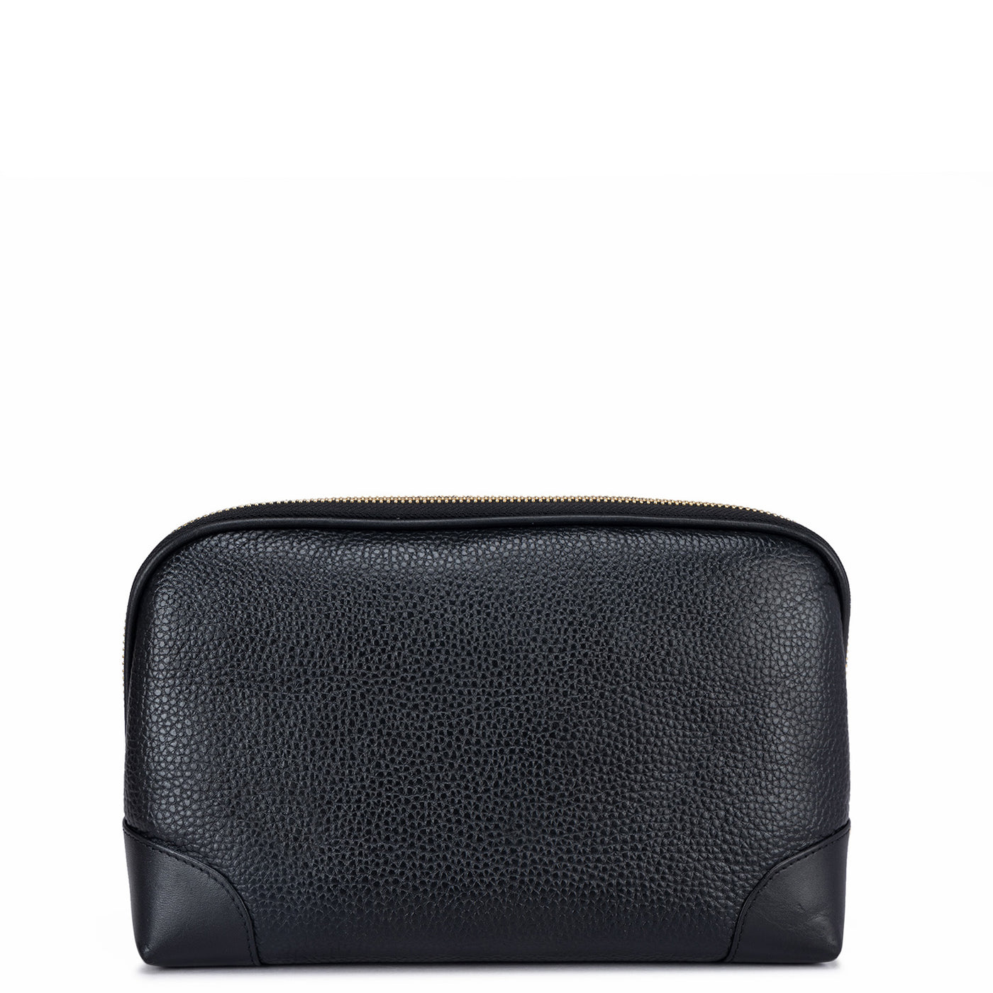 Wax Leather Multi Pouch - Black