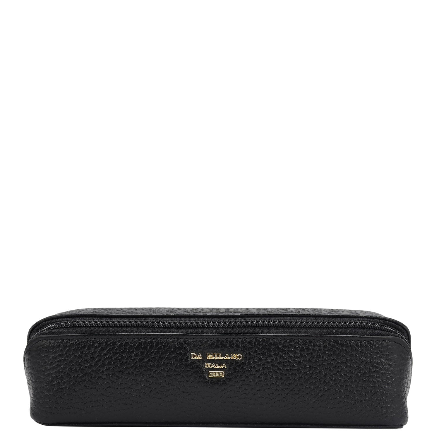 Wax Leather Multi Pouch - Black – Da Milano