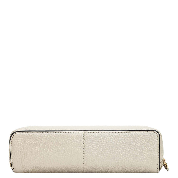 Wax Leather Multi Pouch - Khaki