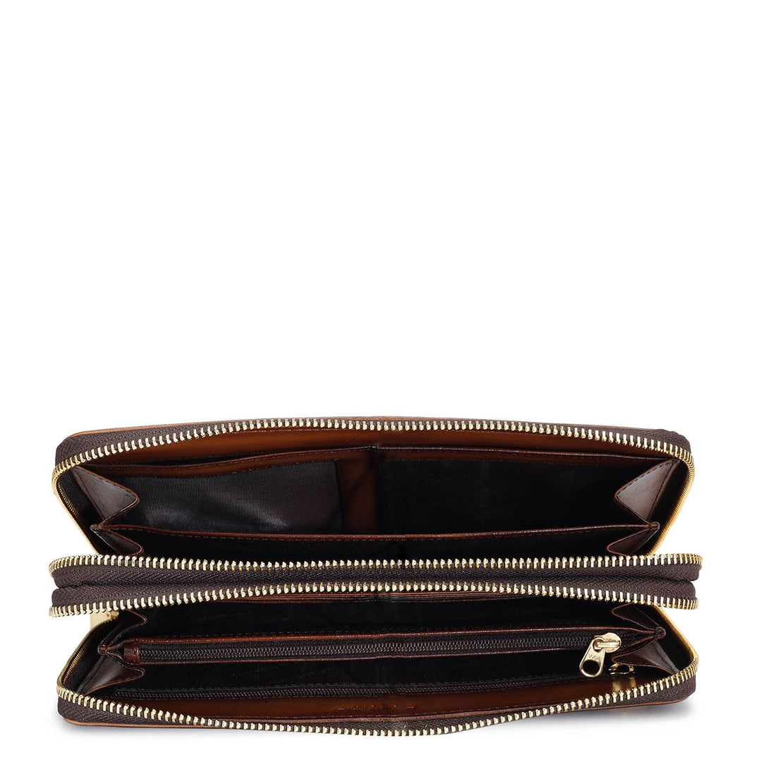 Signato Leather Multi Pouch - Cognac