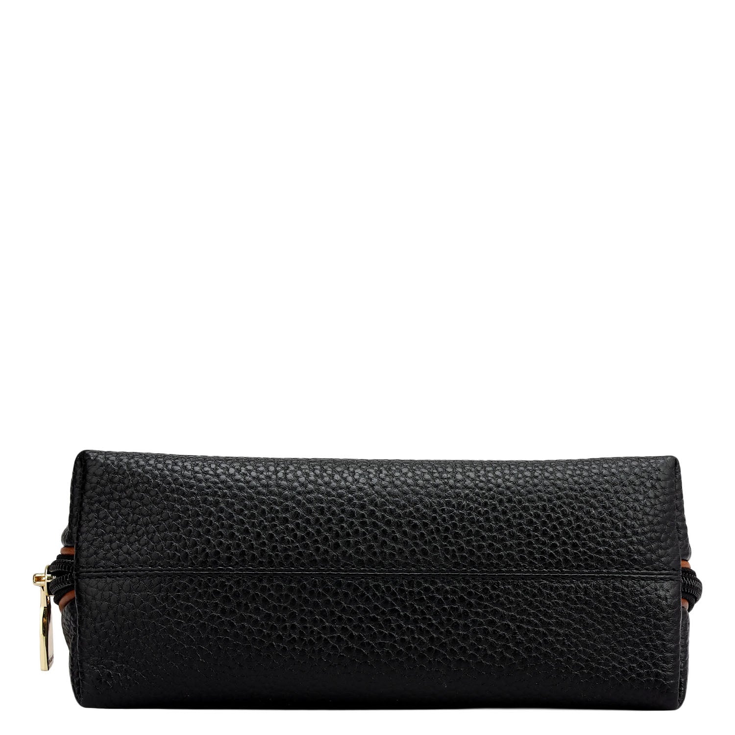 Wax Leather Multi Pouch - Black – Da Milano