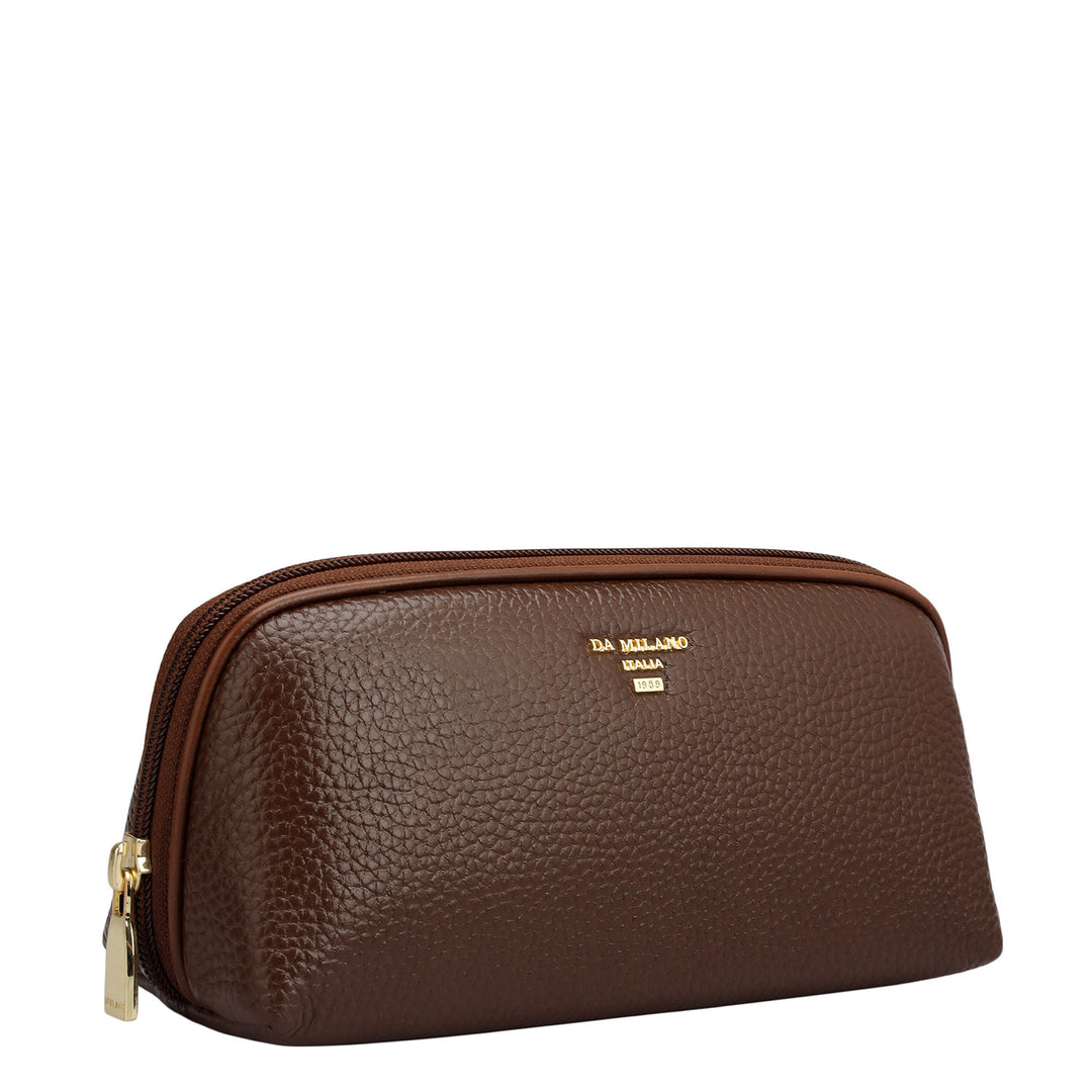 Wax Leather Multi Pouch - Espresso