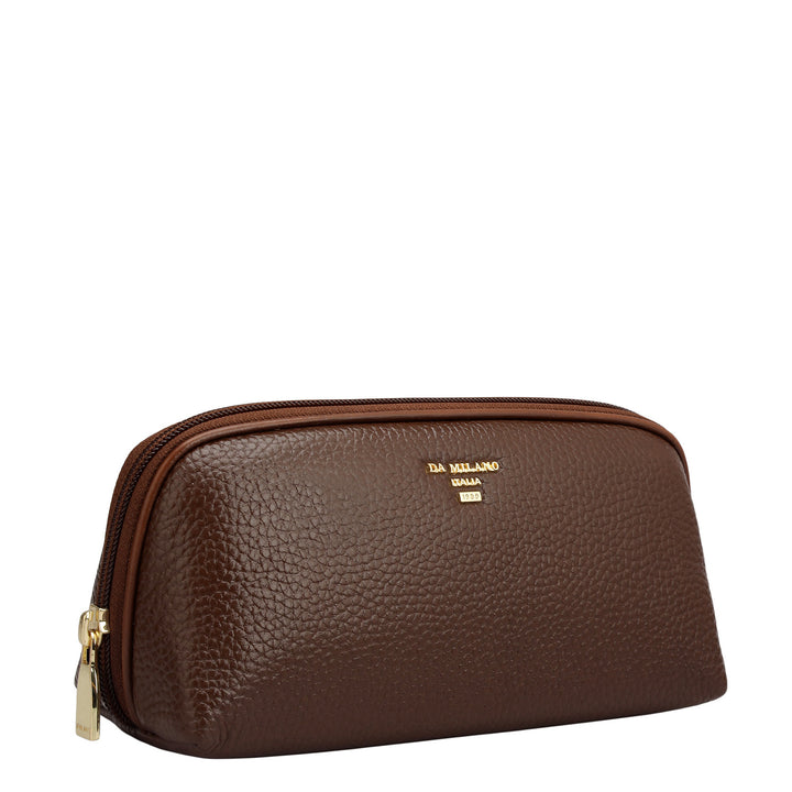 Wax Leather Multi Pouch - Espresso
