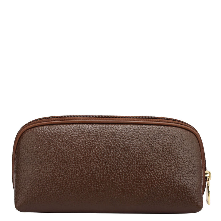 Wax Leather Multi Pouch - Espresso