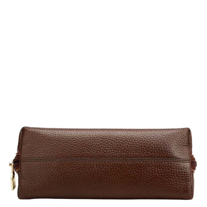 Wax Leather Multi Pouch - Espresso
