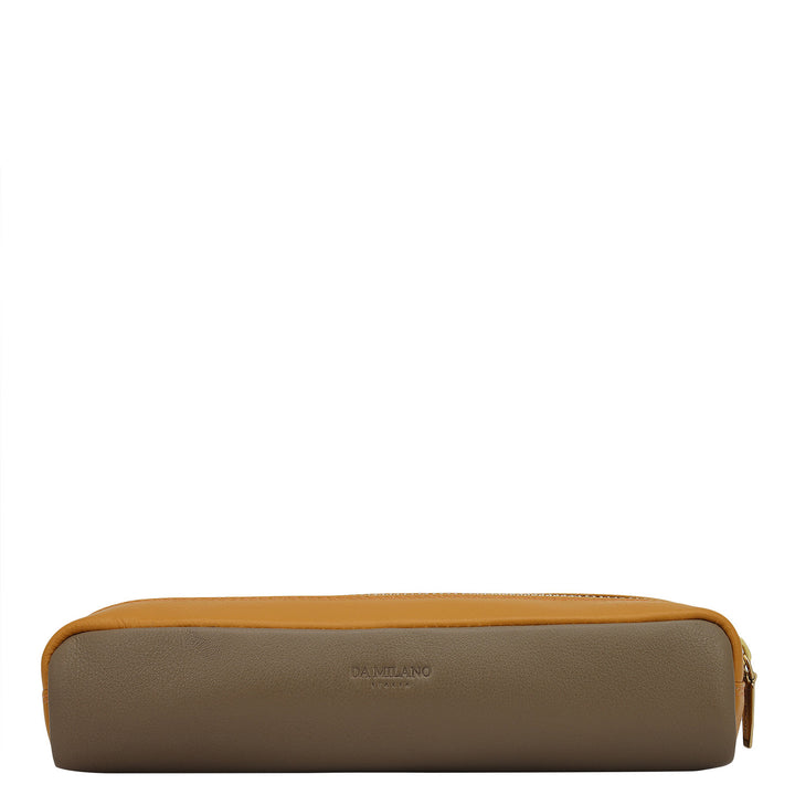 Vianna Leather Multi Pouch - Greyish Taupe