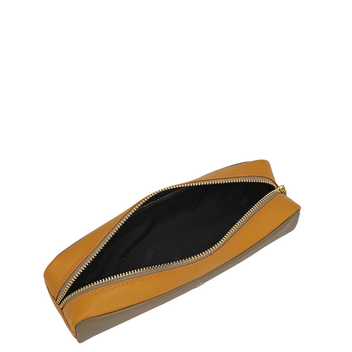 Vianna Leather Multi Pouch - Greyish Taupe