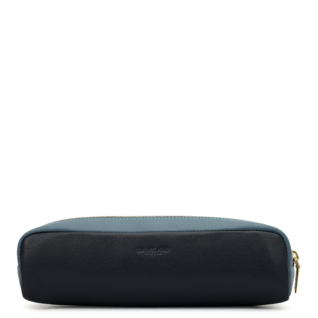 Vianna Leather Multi Pouch - Navy