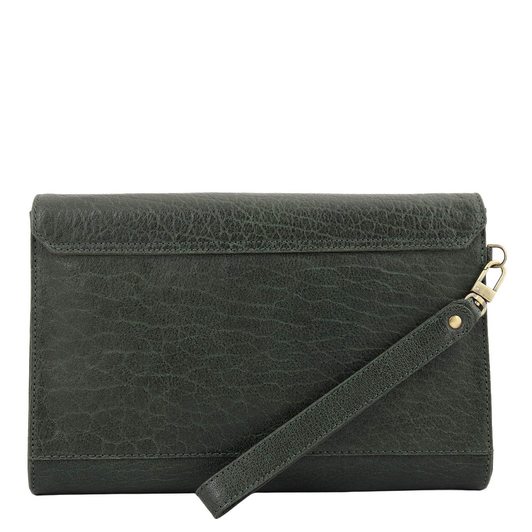 Classic Men's Pouch - Petrol Green