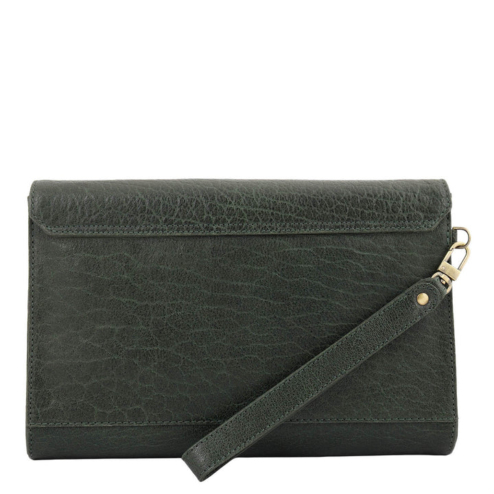 Classic Men's Pouch - Petrol Green