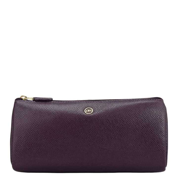 Franzy Leather Multi Pouch - Grapevine