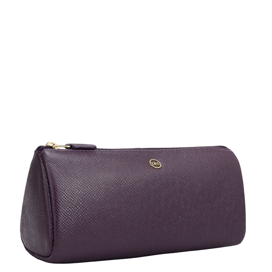 Franzy Leather Multi Pouch - Grapevine