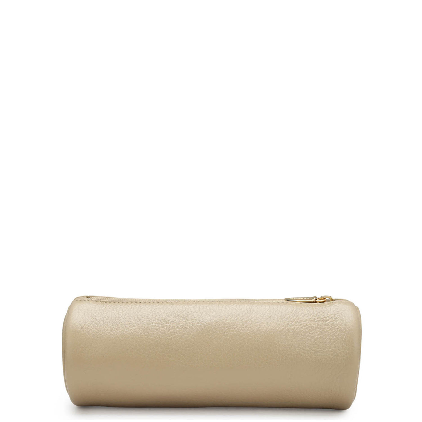 Wax Leather Multi Pouch - Beige