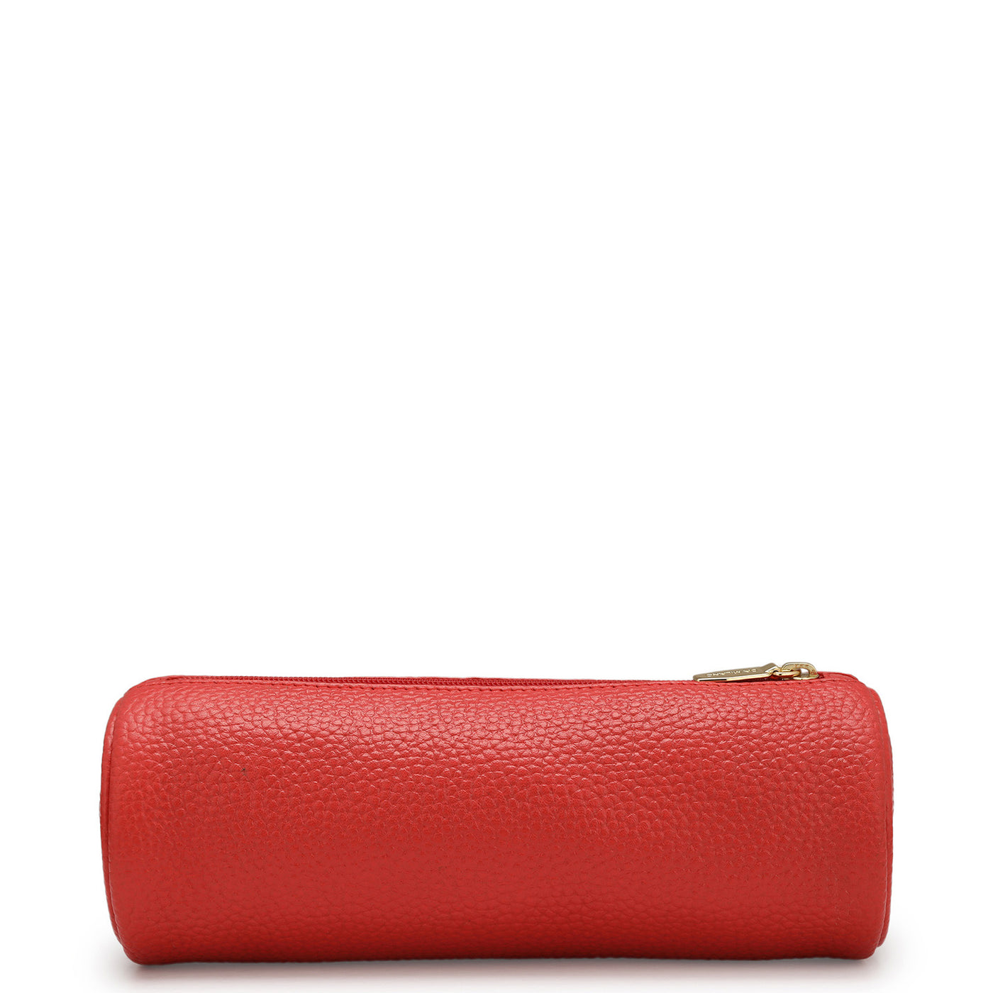 Wax Leather Multi Pouch - Corallo