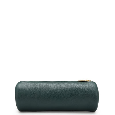 Wax Leather Multi Pouch - Green