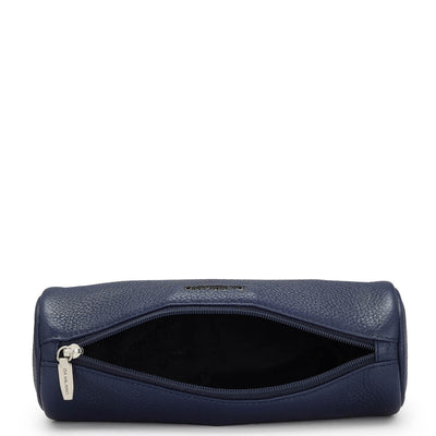 Wax Leather Multi Pouch - Patriot Blue