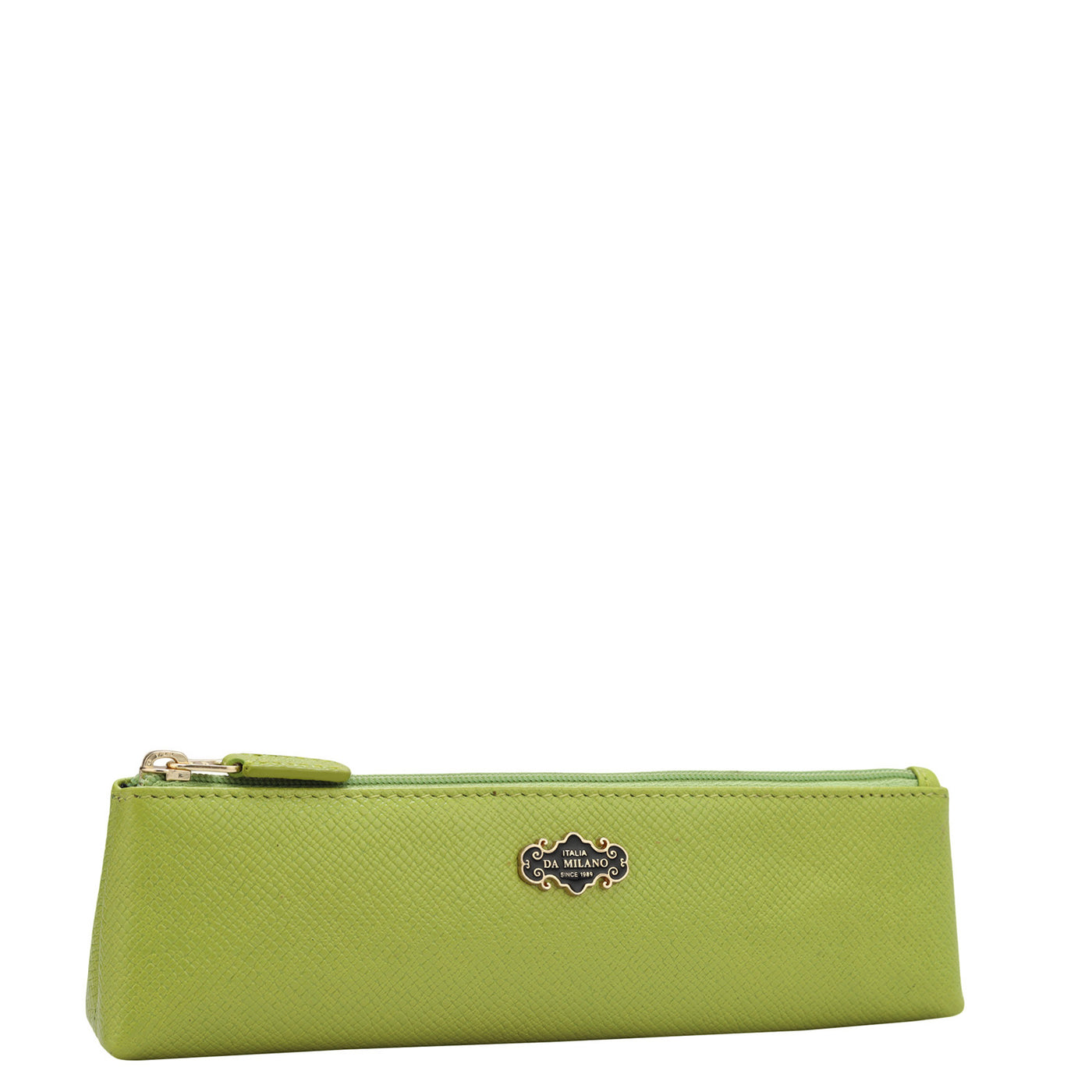 Franzy Leather Multi Pouch - Lime