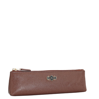 Franzy Leather Multi Pouch - Root Beer