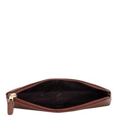 Franzy Leather Multi Pouch - Root Beer