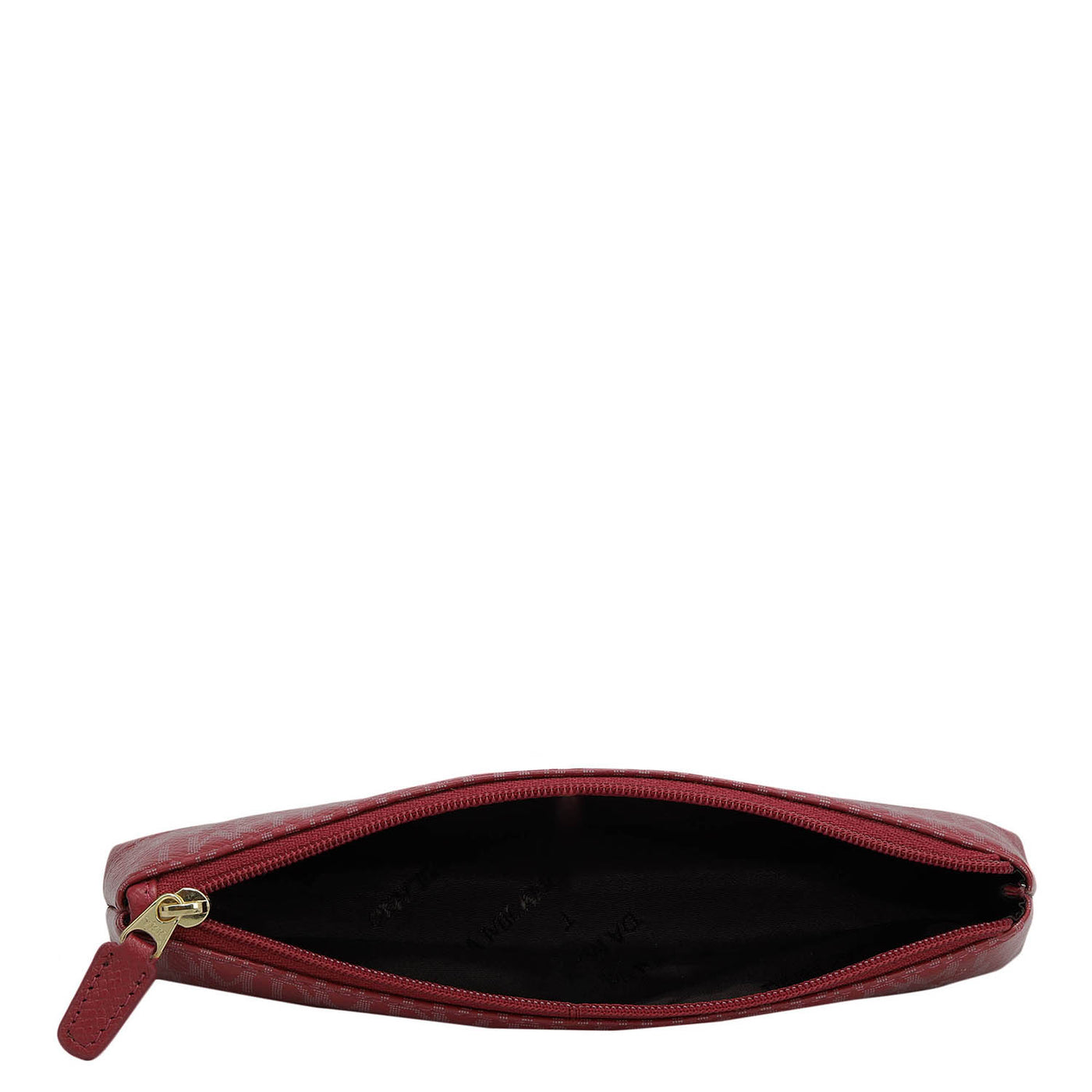 Monogram Leather Multi Pouch - Plumberry