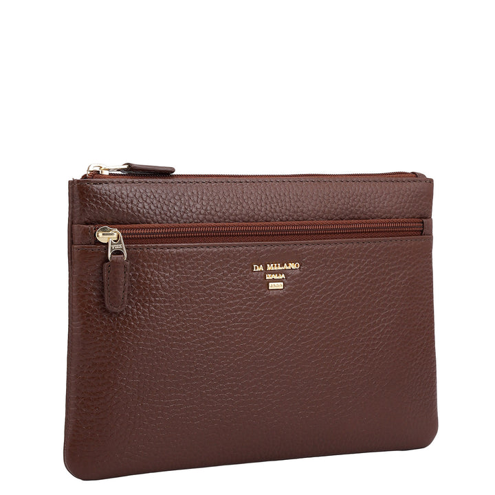 Wax Leather Multi Pouch - Espresso