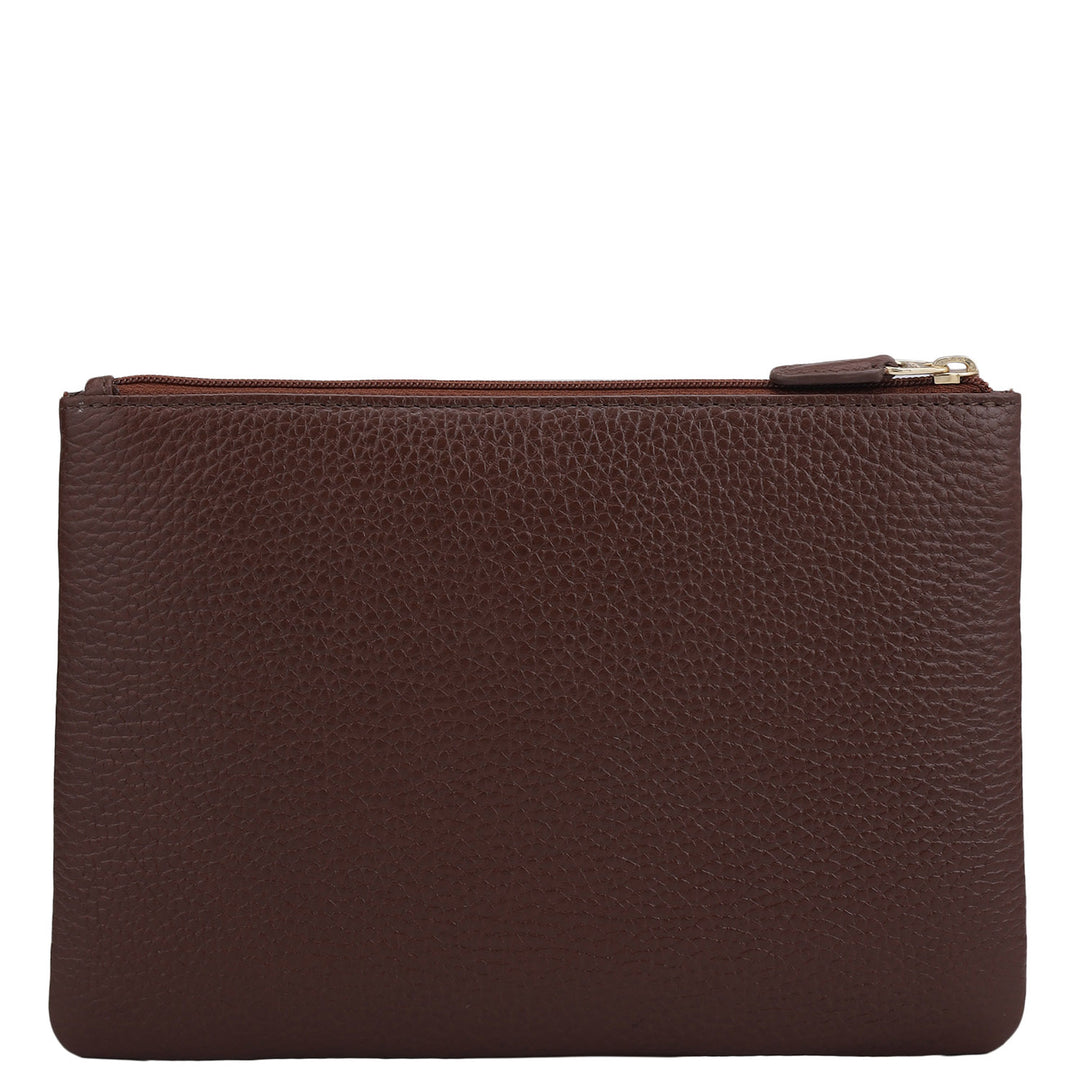 Wax Leather Multi Pouch - Espresso