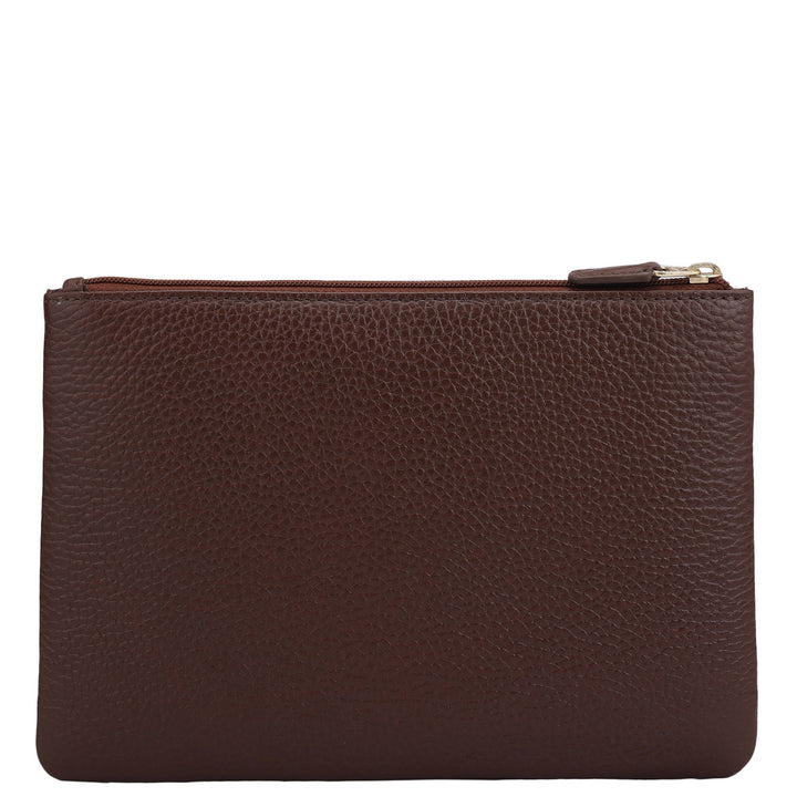 Wax Leather Multi Pouch - Espresso