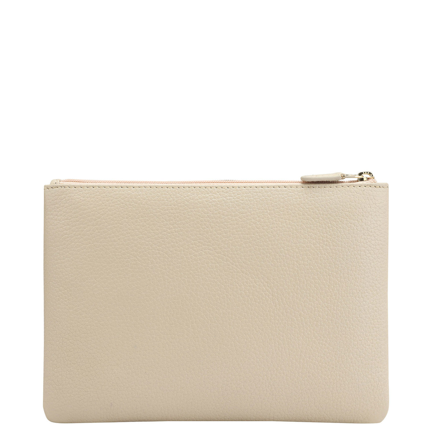 Wax Leather Multi Pouch - Ivory
