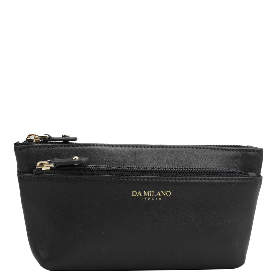 Calf Leather Multi Pouch - Black