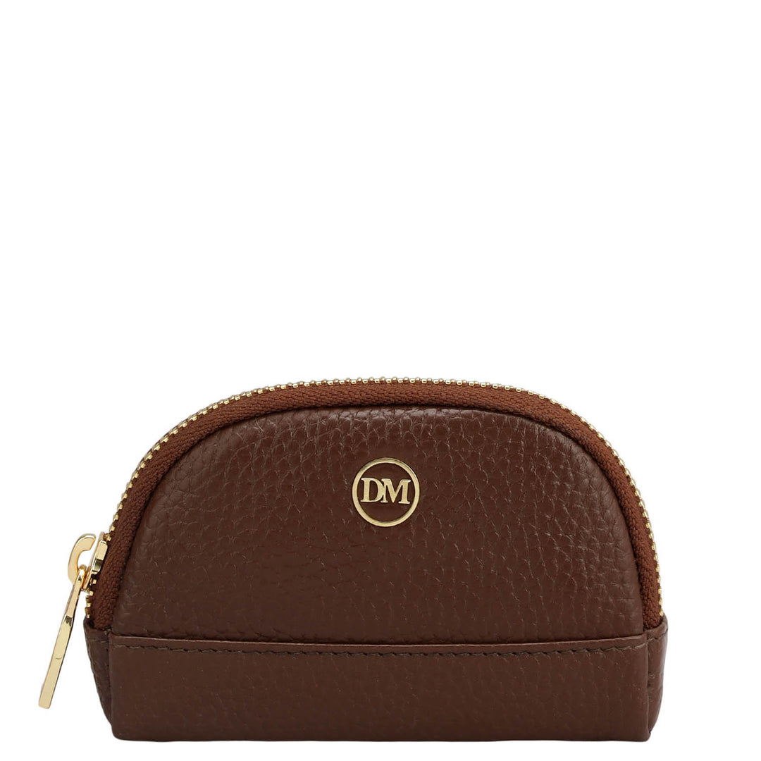 Wax Leather Multi Pouch - Espresso