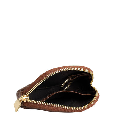 Wax Leather Multi Pouch - Espresso