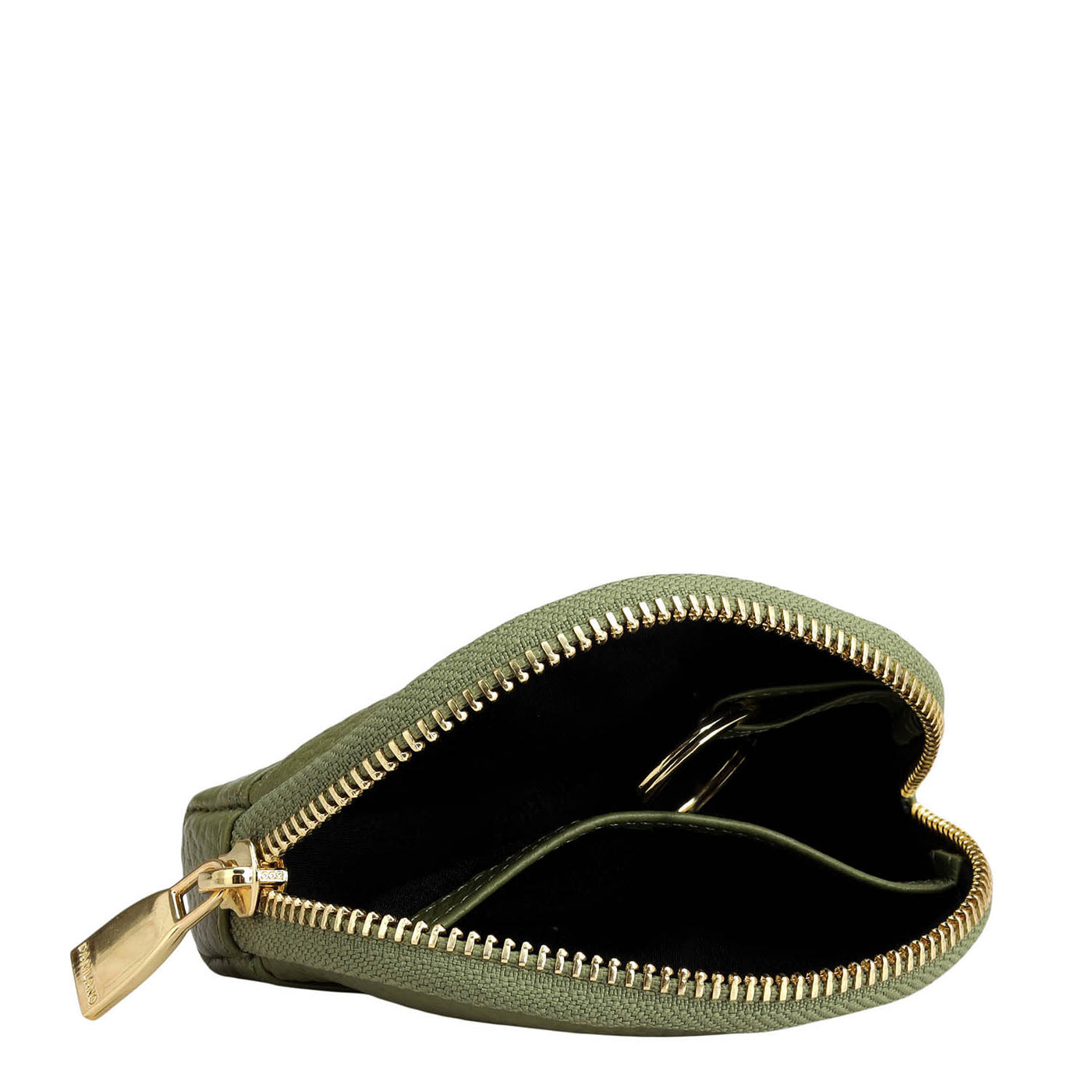 Wax Leather Multi Pouch - Fern
