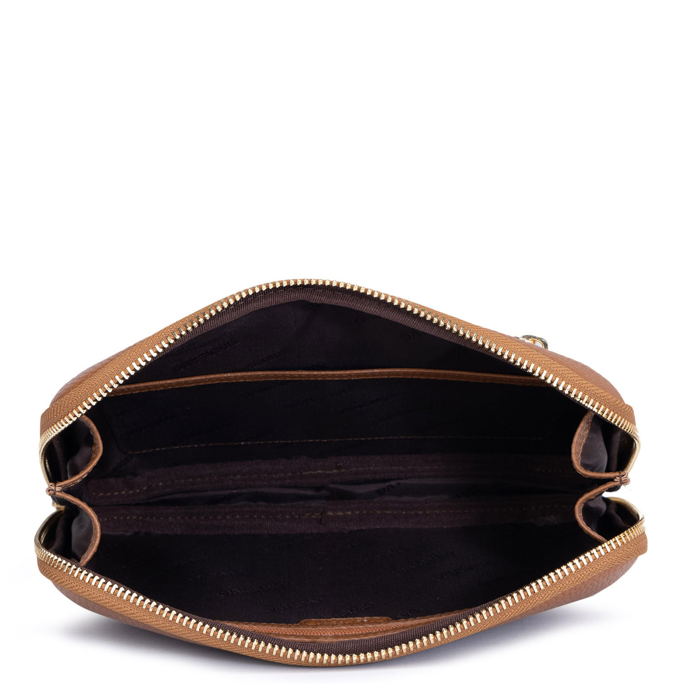 Wax Leather Multi Pouch - Cognac