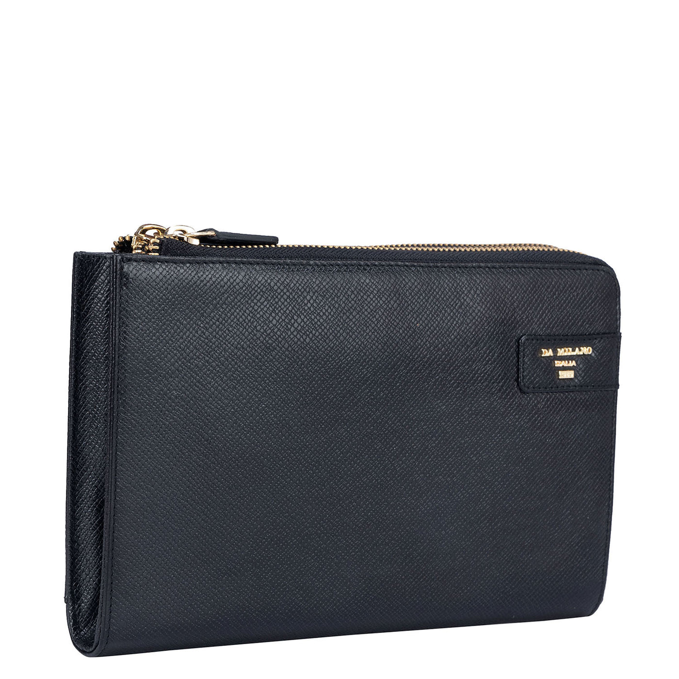 Franzy Leather Multi Pouch - Black