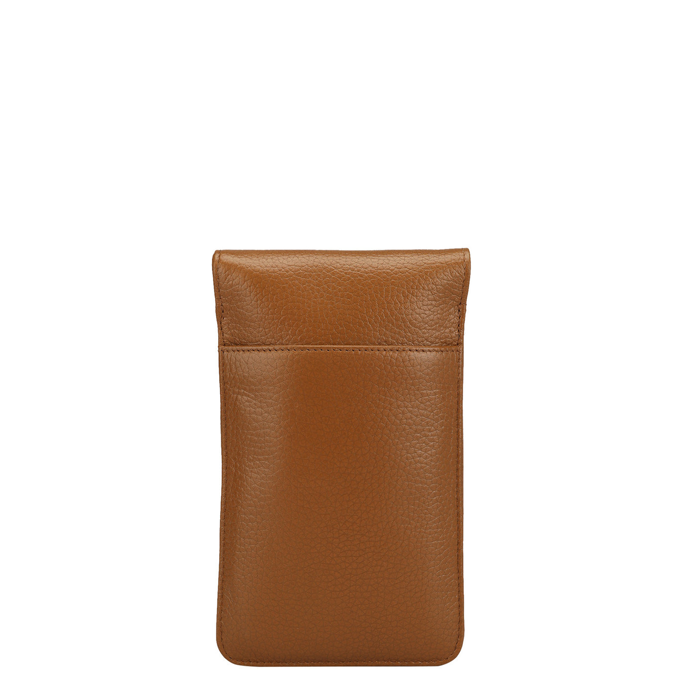 Wax Leather Crossbody - Tan