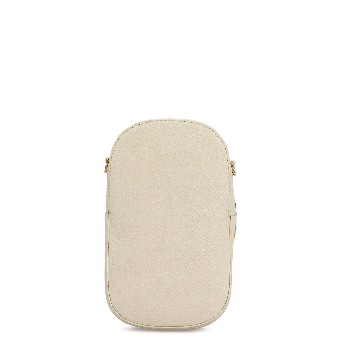 Franzy Leather Crossbody - Marshmallow