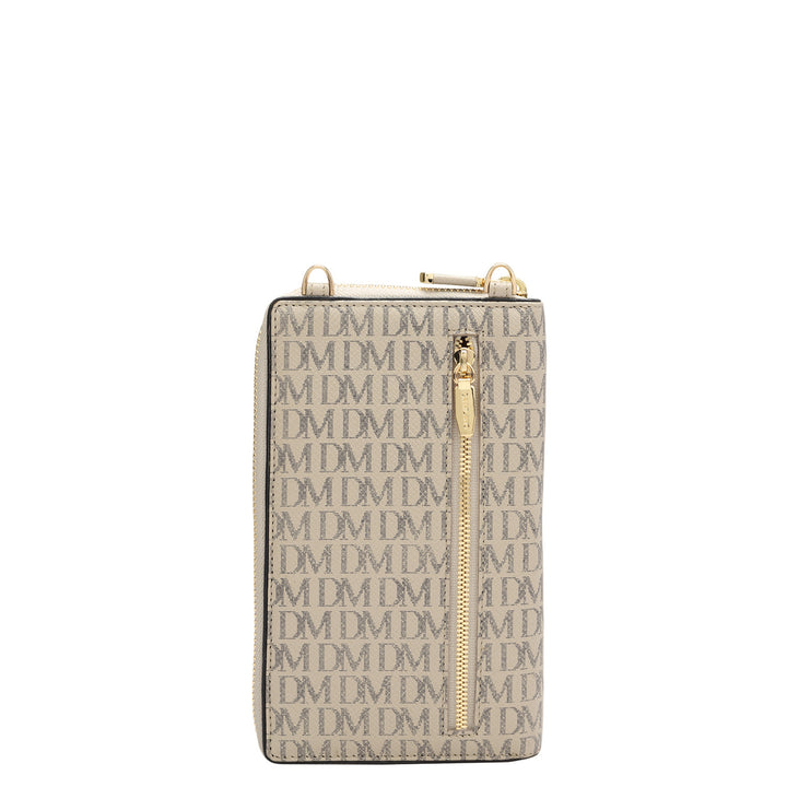 Monogram Leather Crossbody - Lamb
