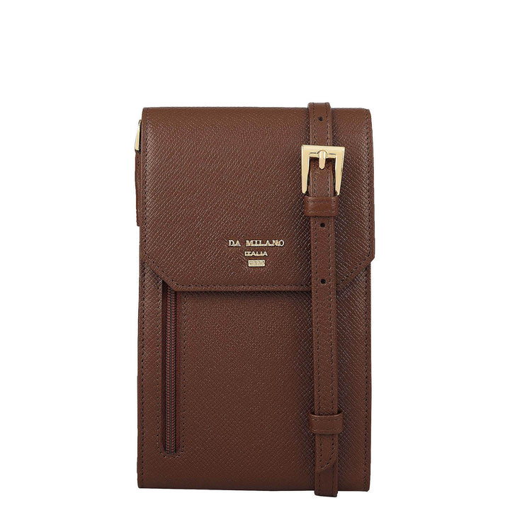 Franzy Leather Crossbody - Date