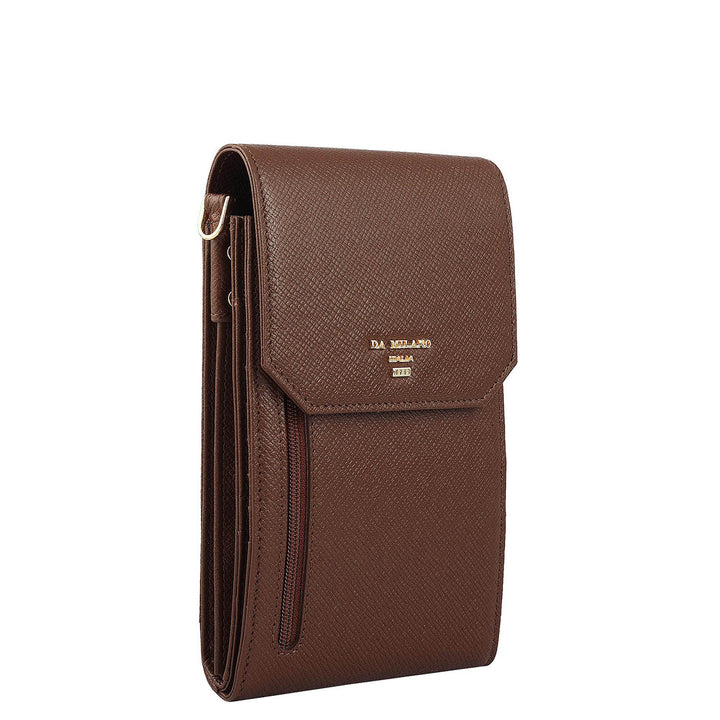 Franzy Leather Crossbody - Date