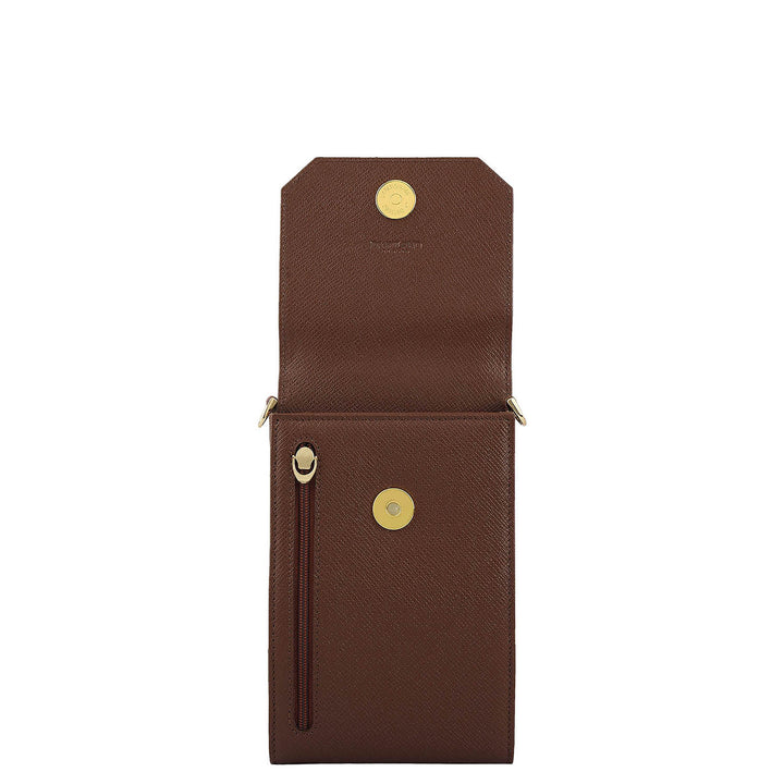 Franzy Leather Crossbody - Date