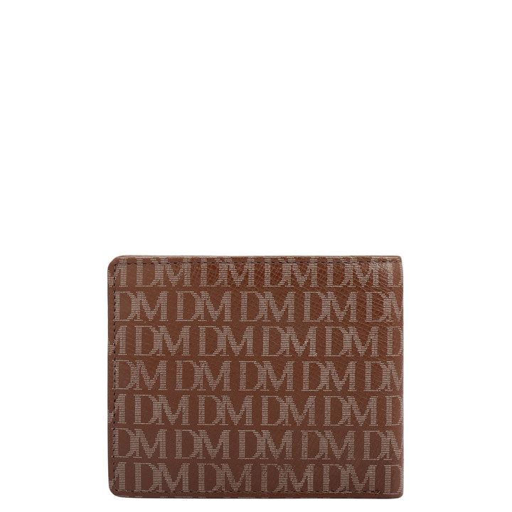 Date Bifold Leather Mens Wallet