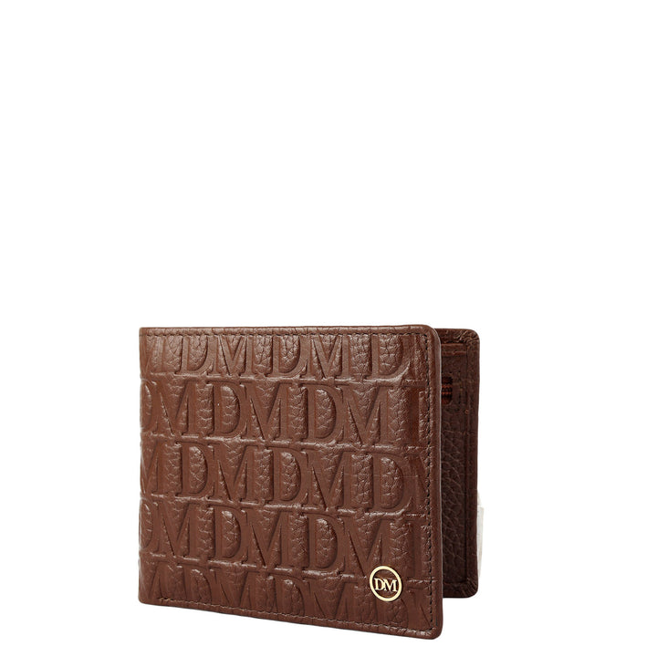 Espresso Bifold Leather Mens Wallet