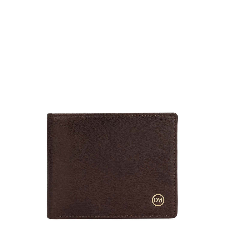 Brown Bifold Leather Mens Wallet