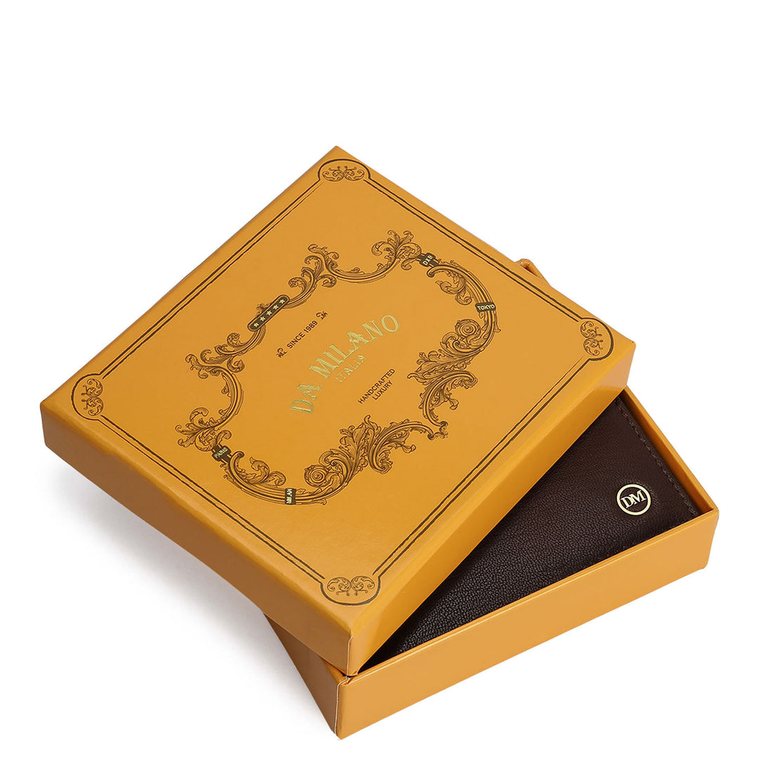 Brown Bifold Leather Mens Wallet