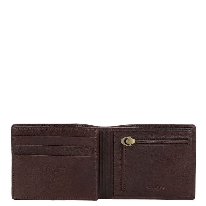 Bifold Men's Wallet - Brown