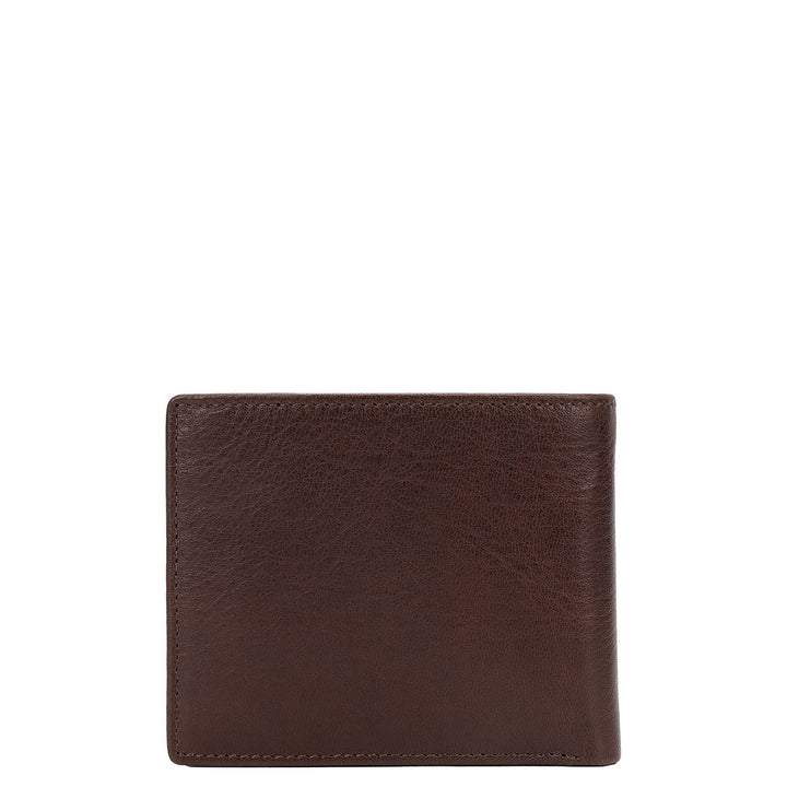 Bifold Men's Wallet - Brown