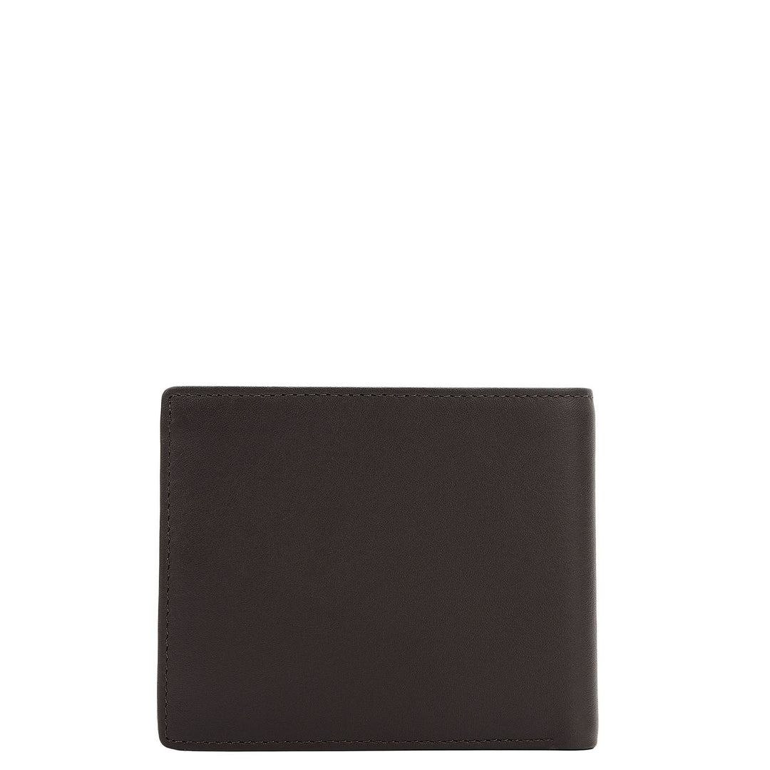 Classic Bifold Men's Wallet - Brown