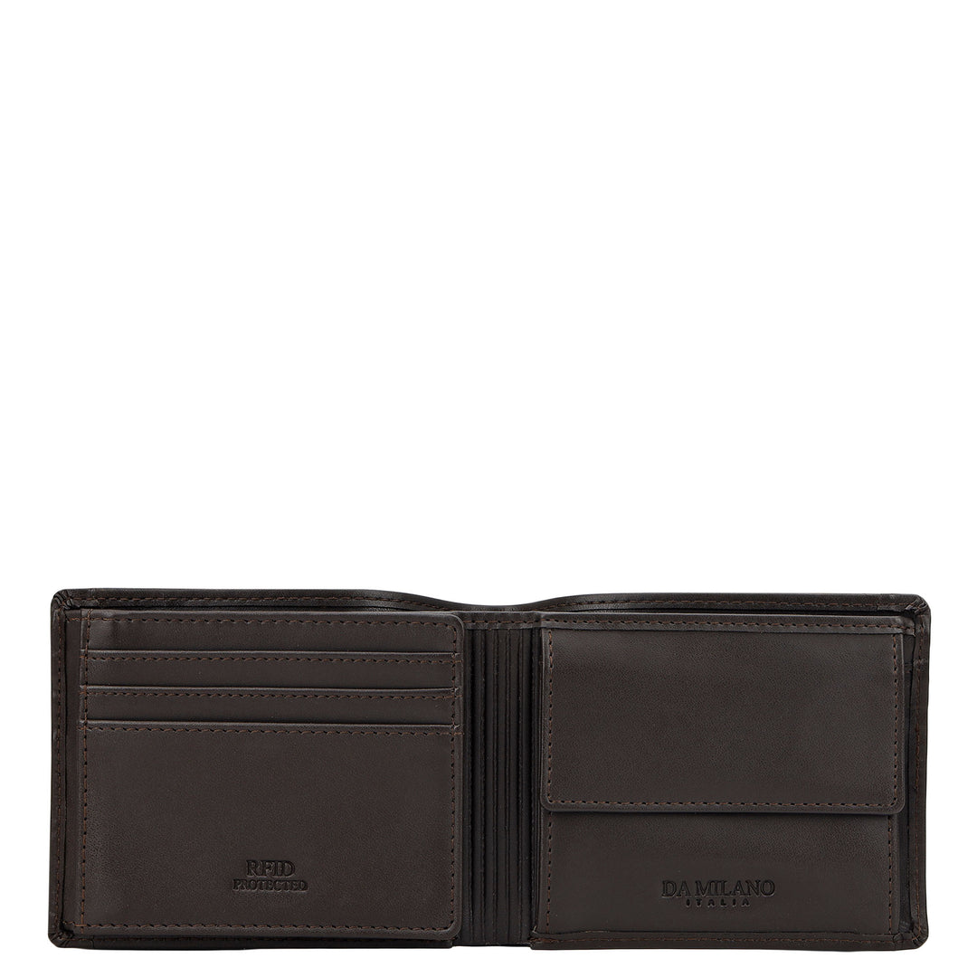 Bifold Men's Wallet - Brown