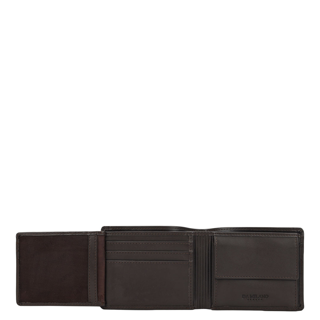 Bifold Men's Wallet - Brown