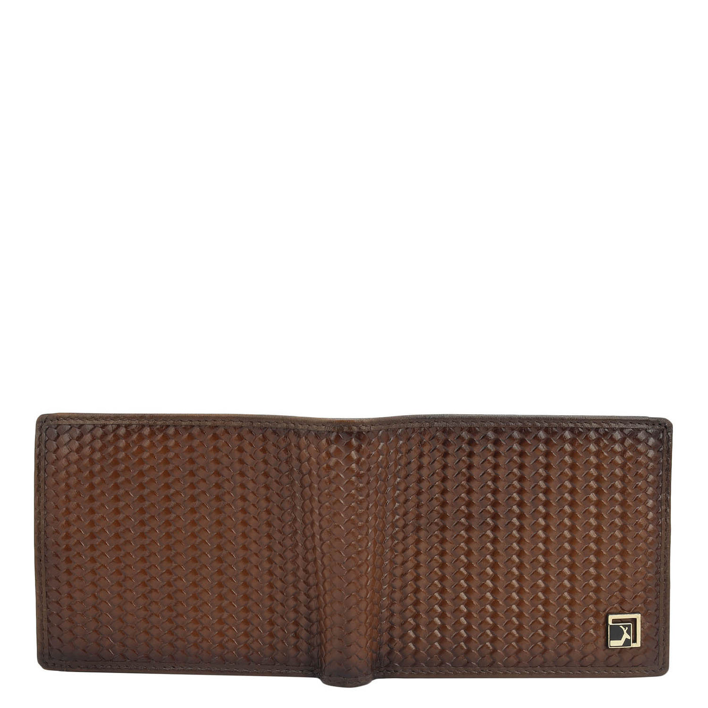 Cognac Bifold Leather Mens Wallet
